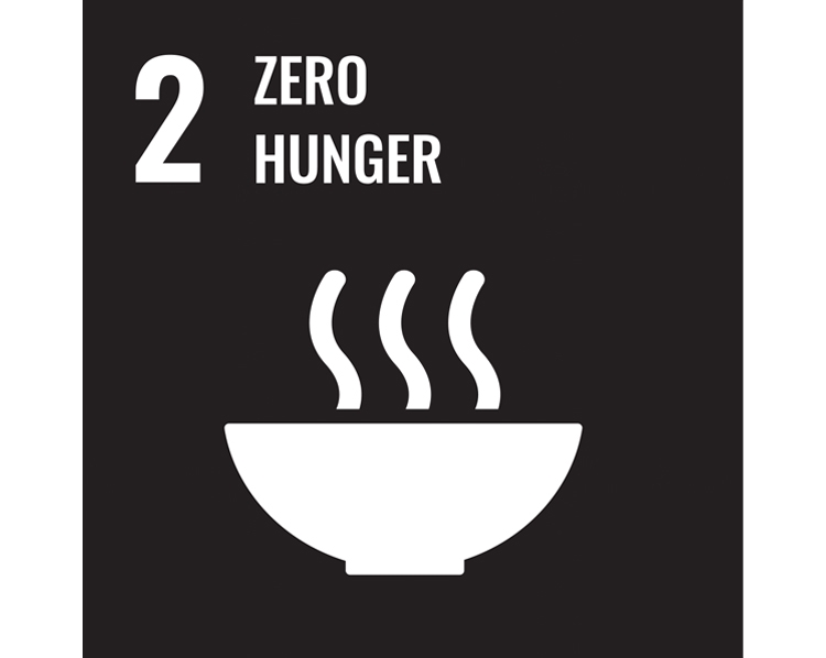 2 zero hunger, pictured is bowl of food with steam